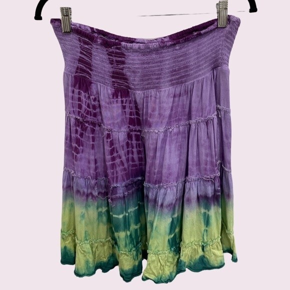 Vintage Free People Strapless Top SZ 12 - Picture 2 of 4